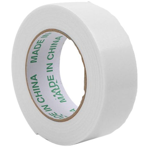 TAPE DOUBLE SIDED FOAM 24MM 3M LENGTH WHITE SELF ADHESIVE