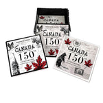 CANADA SOUVENIR COASTERS 150TH ANNIVERSARY