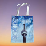 TORONTO TOTE BAG-CN TOWER BLUE SKY