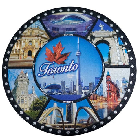 TORONTO ROUND FOIL MAGNET 3.35 D