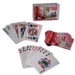 SILVER POKR CARDS $50 CDA BILL mx10