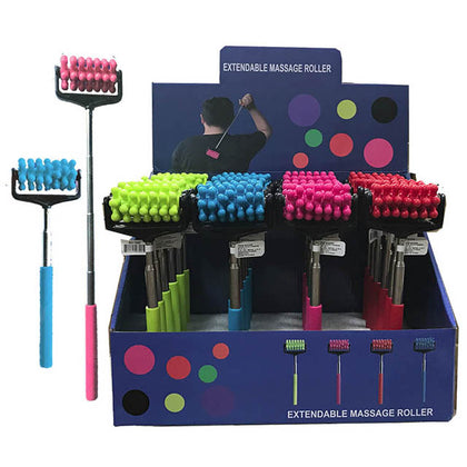 MASSAGE ROLL EXTENDABLE ASSORTED COLORS