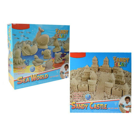 SANDY CLAY SET ASSORTED STYLES {{10 MOULDS