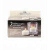LED TEA LIGHT-2PCS USES ONE CR2032 BATTERY