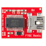 FTDI BREAKOUT BOARD WITH 5V COMPATIBLE WITH ARDUINO