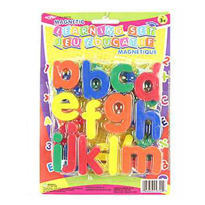 MAGNETIC LOWER CASE LETTER 26PCS {{