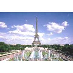 EIFFEL TOWER PUZZLE 1000 PCS GLOW IN DARK