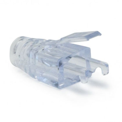 BOOT STRAIN RELIEF EX-RJ45 CLEAR RJ45