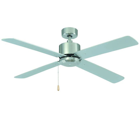 CEILING FAN 4 BLADE 52IN SWEEP 3 SPEED REVERSIBLE WHITE