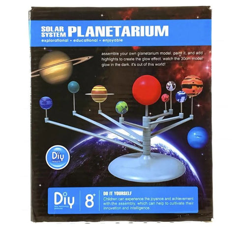 SOLAR SYSTEM PLANETARIUM DIY