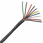 CABLE 10C 22AWG STR UNSH 30METER FT4 600V 105C GREY