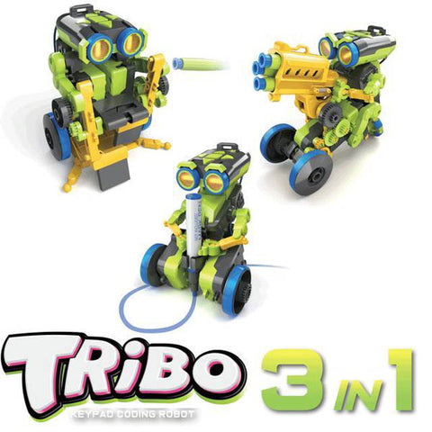 TRIBO 3-IN-1 KEYPAD CODING ROBOT {{