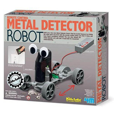 ROBOT METAL DETECTOR KIT {{WITH REMOTE CONTRL