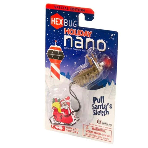 NANO SANTA SLEIGH IN BLISTER