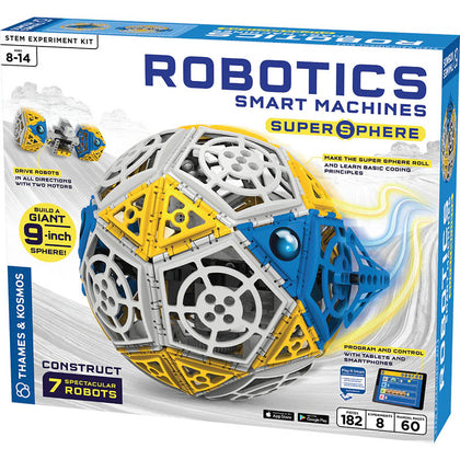 ROBOTICS SMART MACHINES SUPER SPHERE-CONSTRUCT 7 ROBOTS