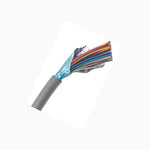 CABLE 9C 18AWG STR SHLD 20METER FT4 600V 105C GREY