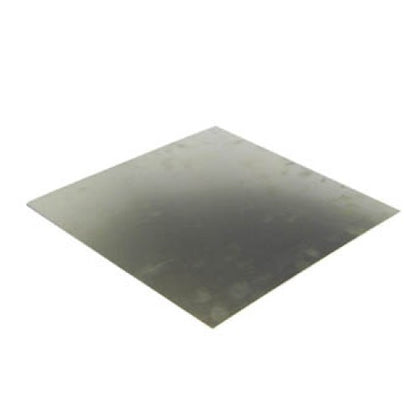 ALUMINUM SHEET 12X12X0.040IN ONE SIDE PVC COATING