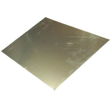 ALUMINUM SHEET 12X18X0.032IN 1 SIDE PVC COATED