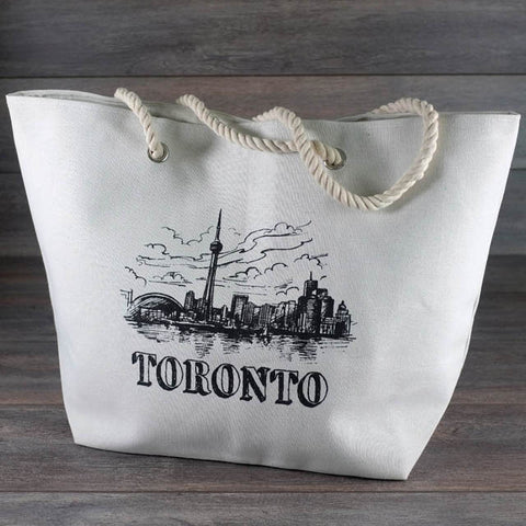 TORONTO TOTE BAG 14.5X15 INCH