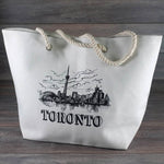 TORONTO TOTE BAG 14.5X15 INCH