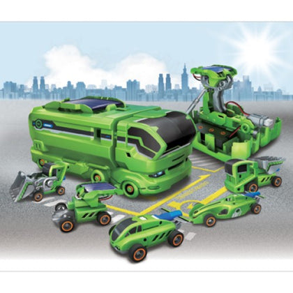 SOLAR TRANSFORMERS 7 IN 1 RECHARGEBLE