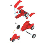 SOLAR CAR 5 EXPERIMENTS {{37 PIECES 28 MANUAL PAGES