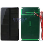 SOLAR PANEL 6V 180MA 5.3X2.9IN WITH WIRES