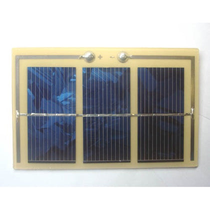 SOLAR PANEL 1.5V 500MA 62X120X4M LAMINATED SOLDER LUG TO SOLDER