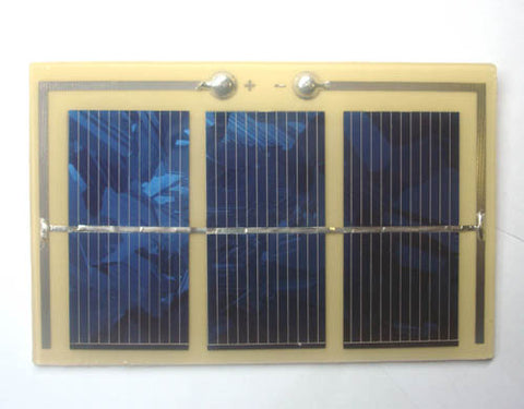 SOLAR PANEL 1.5V 500MA 62X120X4M LAMINATED SOLDER LUG TO SOLDER