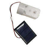 SOLAR PANEL KIT WITH MOTOR 1.5V 167MA 3200RPM GEAR REDUCTION