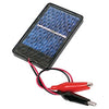 SOLAR PANEL 2V 200MA 2.5X3IN WITH ALLIGATOR CLIPS