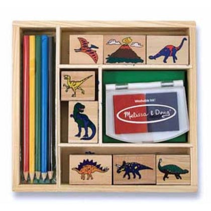 DINOSAUR STAMP SET-