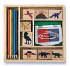DINOSAUR STAMP SET- {{