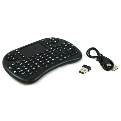 KEYBOARD WIRELESS MINI I8 2.4GHZ WITH TOUCHPAD