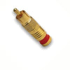 RCA PLUG RG59 COMPRESSION RED