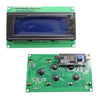 LCD DISPLAY DRIVER 20X4 5V WHITE ON BLUE