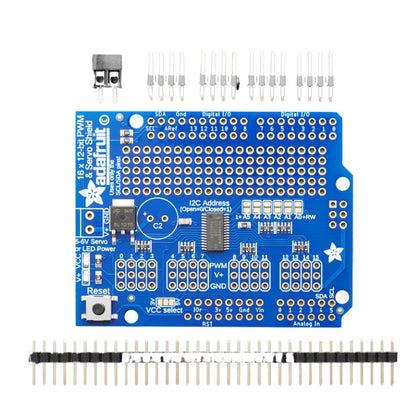 ADAFRUIT 16-CHANNEL 12-BIT PWM/S SERVO SHIELD I2C INTERFACE