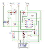 IR OBSTACLE AVOIDANCE SENSOR MODULE