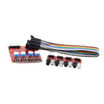 IR REFLECTANCE SENSOR BOARD 4 CHANNEL