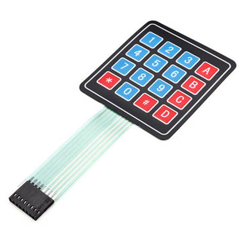 KEYPAD MEMBRANE 4X4 MATRIX EXTERNAL EXPANSION CONTROL BOARD