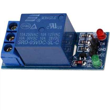 RELAY MODULE 1 CHANNEL 10A 1P2T 250VAC IP 5VDC WITH DRIVER