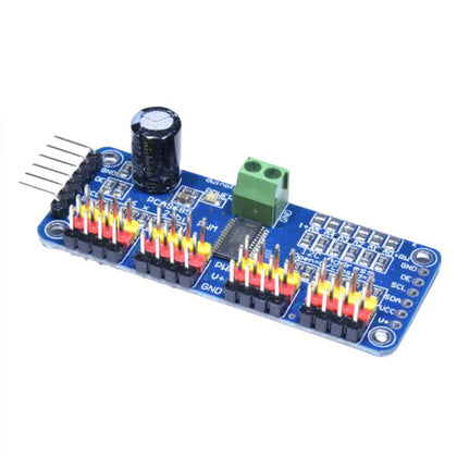 PCA9685 SERVO MOTOR DRIVER I2C 16 CHANNEL PWM 3.3 TO 6V