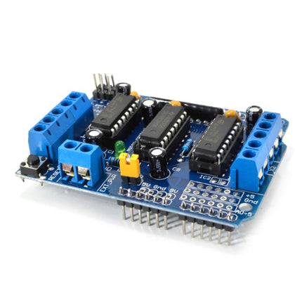 4 CHANNEL MOTOR SHIELD 1.2A PER CHANNEL 4 DC MOTOR 2 SERVO MOTOR
