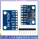 ACCELEROMETER MODULE ADXL345 THREE AXIS ACCELERATION GY-291