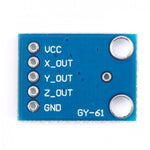 ACCELEROMETER MODULE GY-61 3-5V 3-AXIS ANALOG-XYZ USING ADXL335