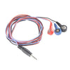 ELECTRODE PADS SENSOR CABLE 3.5MM AUDIO JACK TO 3 CONDUCTORS