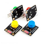 PUSH SWITCH MODULE 4PCS/PACK ASSORTED COLOR