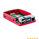 RASPBERRY PI4 CASE RED/WHITE