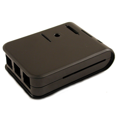 RASPBERRY PI 3 2 & B+ ENCLOSURE BLACK PLASTIC