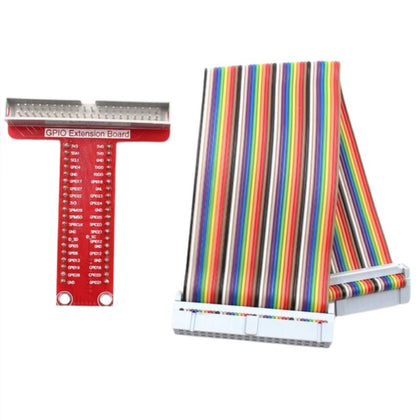 GPIO EXTENSION BOARD PI2/3 WITH 6IN 40P F/F RIBBON CABLE